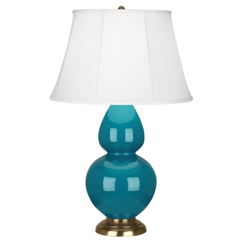 1751 Peacock Double Gourd Table Lamp