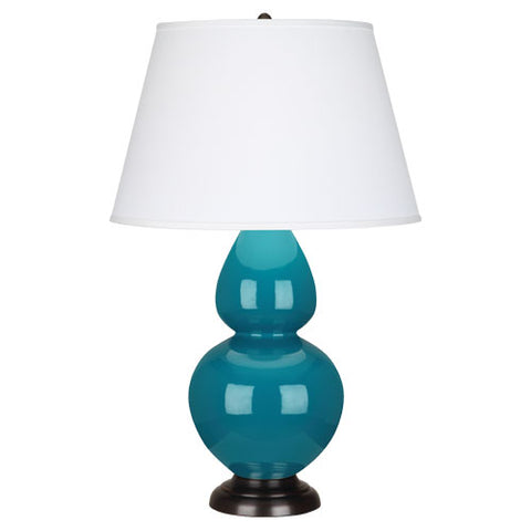 1752X Peacock Double Gourd Table Lamp