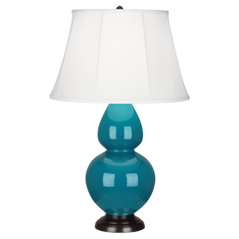 1752 Peacock Double Gourd Table Lamp