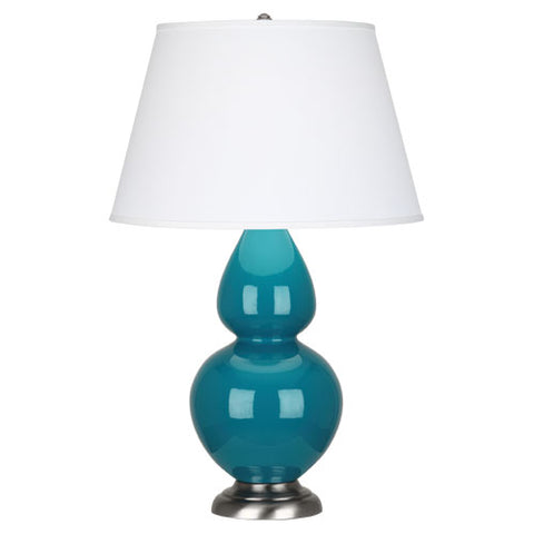 1753X Peacock Double Gourd Table Lamp
