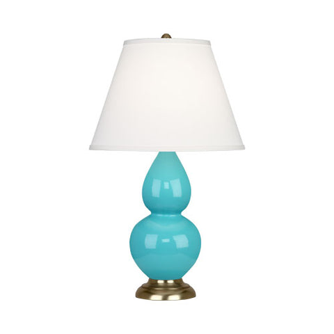 1760X Egg Blue Small Double Gourd Accent Lamp