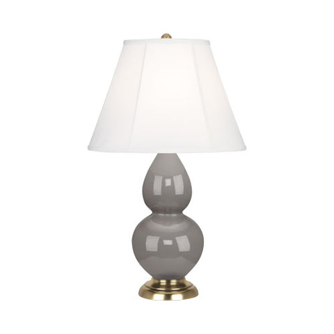 1768 Smokey Taupe Small Double Gourd Accent Lamp