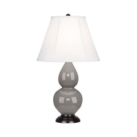 1769 Smokey Taupe Small Double Gourd Accent Lamp