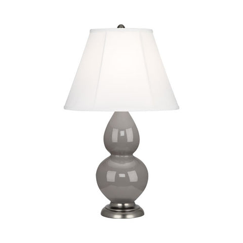 1770 Smokey Taupe Small Double Gourd Accent Lamp