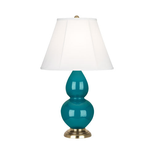 1771 Peacock Small Double Gourd Accent Lamp