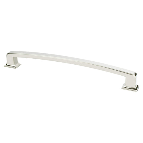 Designers Group Ten 12 inch CC Polished Nickel Hearthstone Appliance Pull