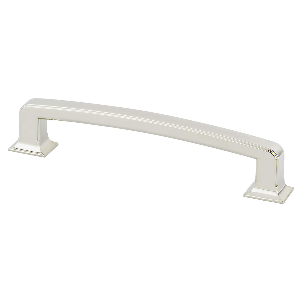 Designers Group Ten 160mm CC Polished Nickel Hearthstone Pull