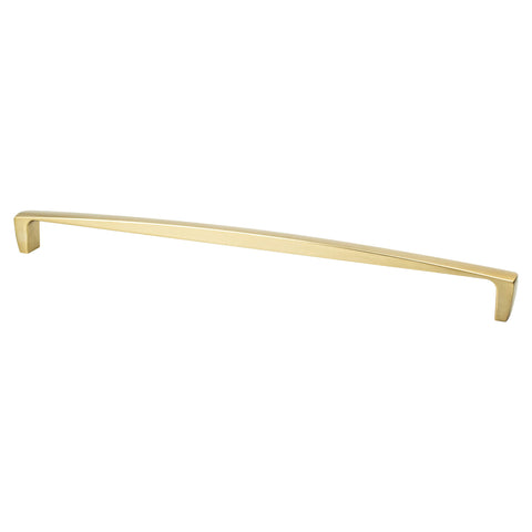 Aspire 18 inch CC Modern Brushed Gold Appliance Pull