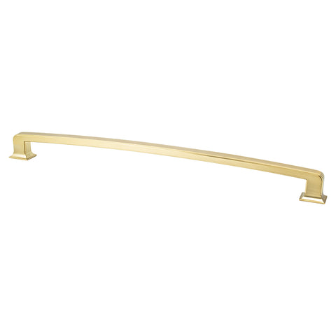 Hearthstone 18 inch CC Modern Brushed Gold Appliance Pull