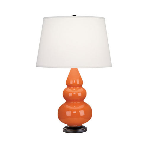 262X Pumpkin Small Triple Gourd Accent Lamp