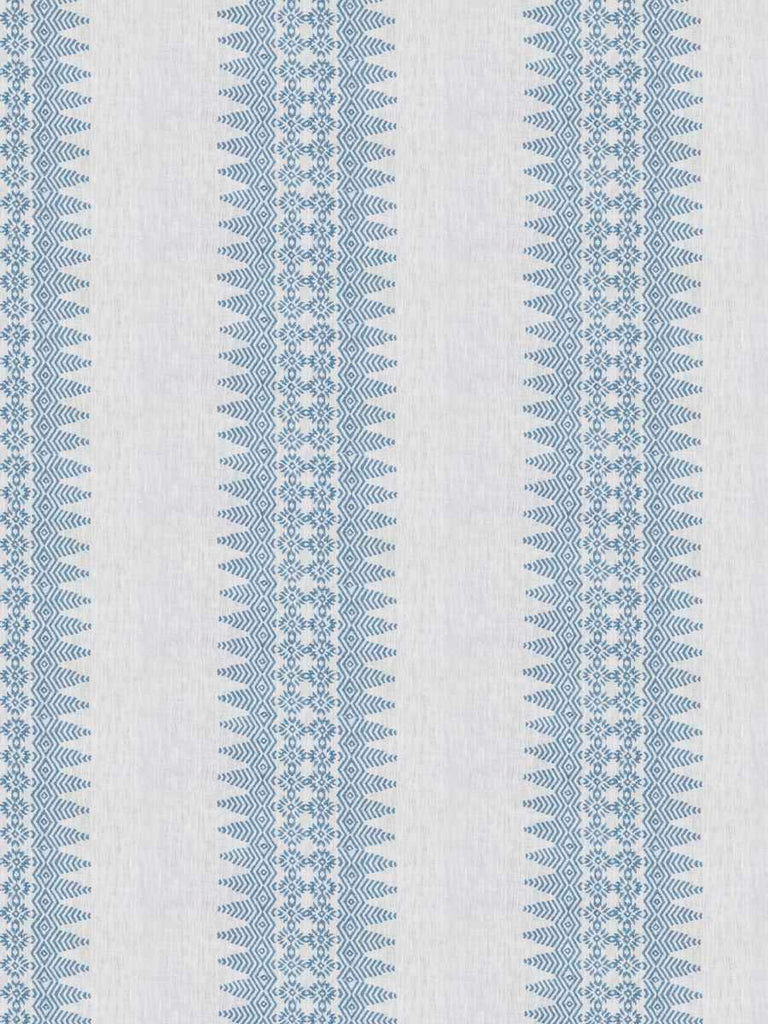 Printed stripe - Bluebell