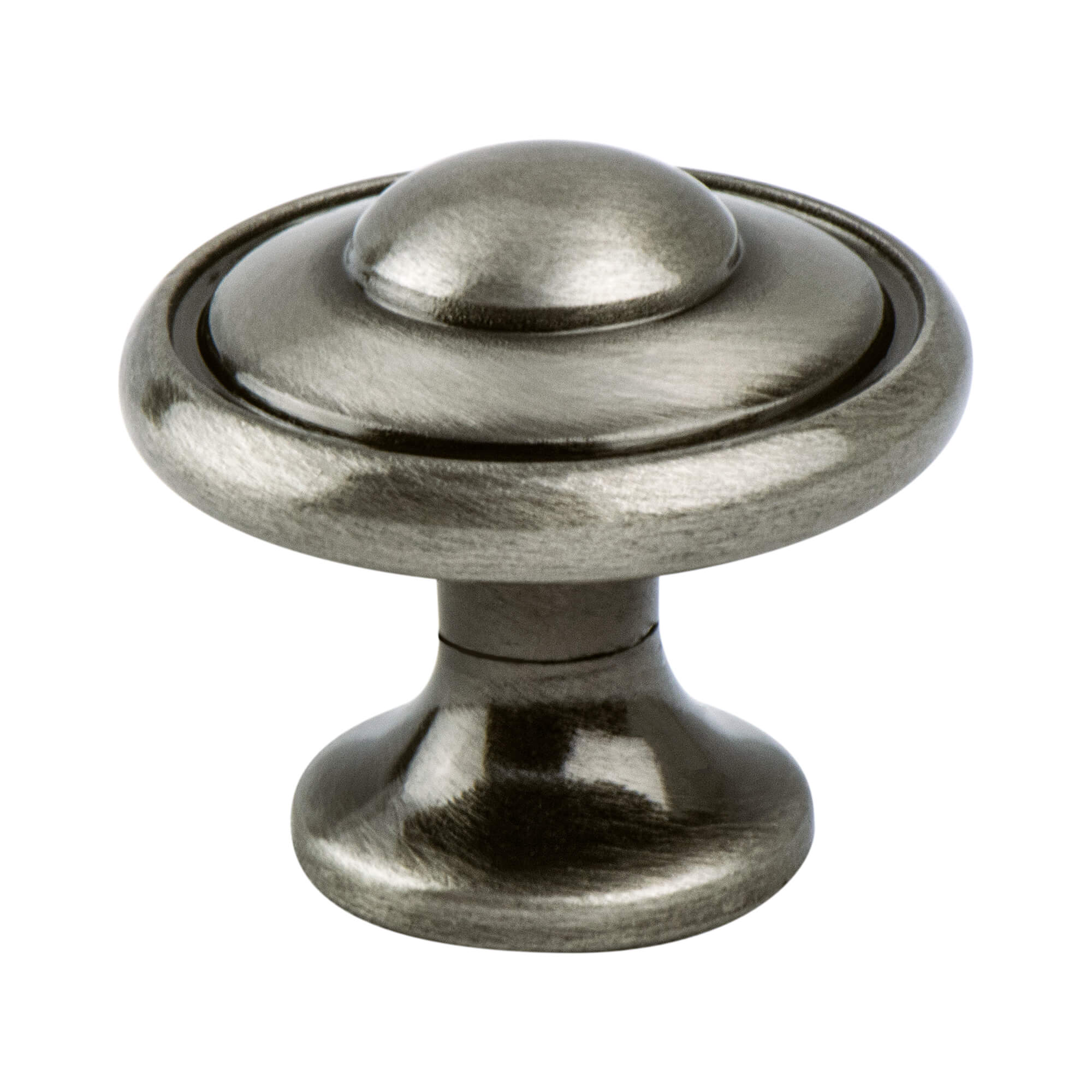 Euro Traditions Brushed Black Nickel Knob