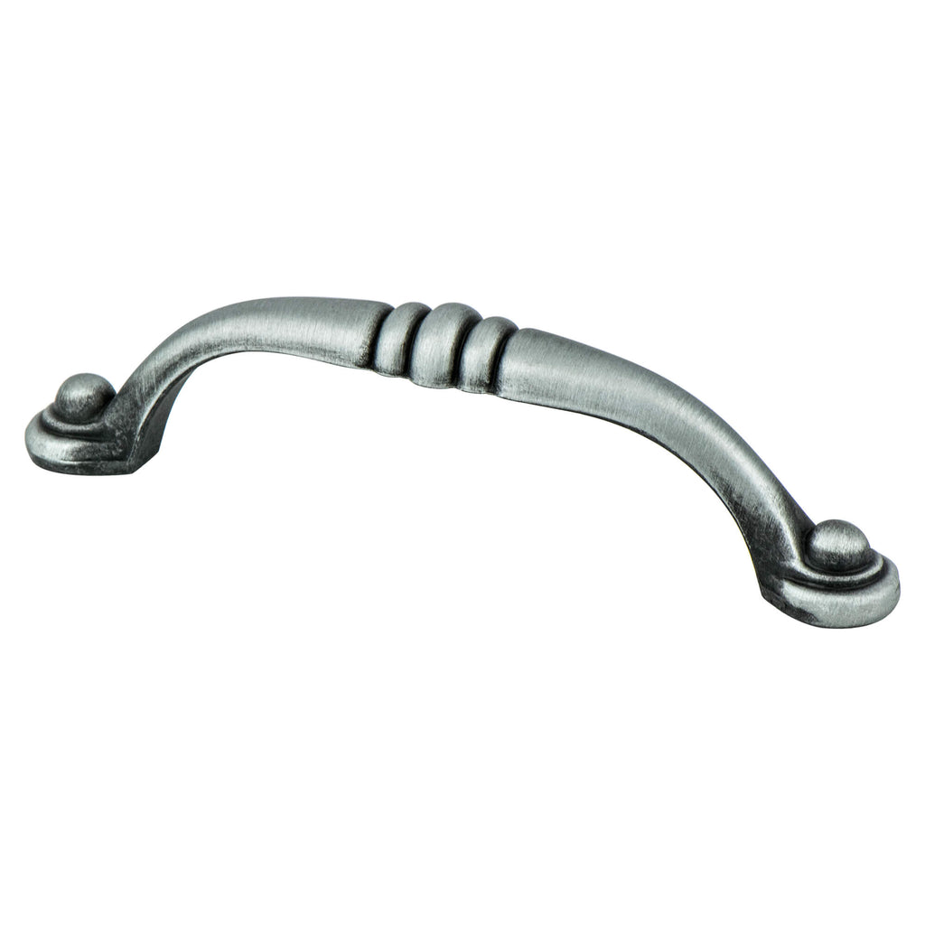 Euro Traditions 96mm CC Brushed Antique Pewter Pull