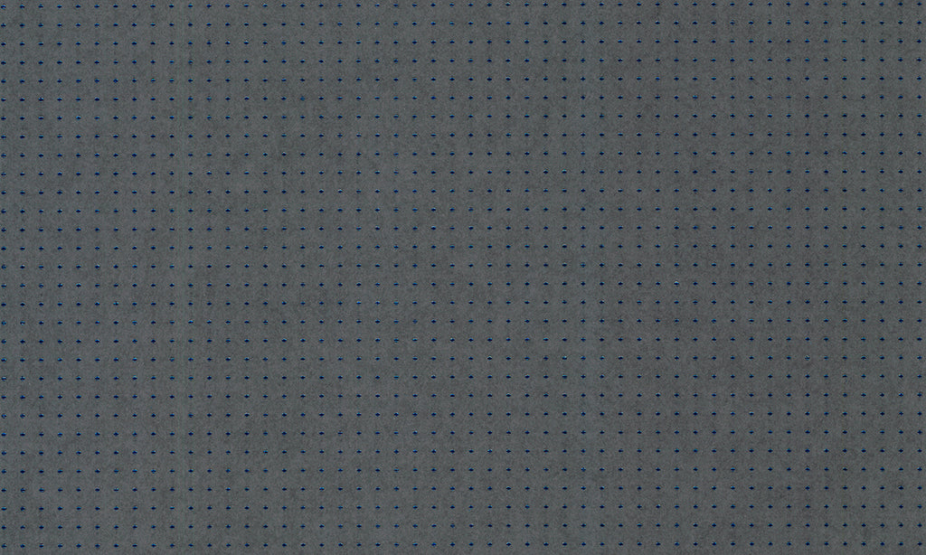 31009 Le Corbusier Dots - Pewter / Blue
