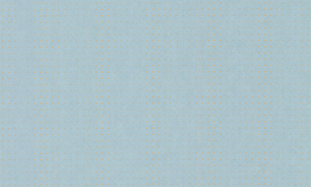 31015 Le Corbusier Dots - Marine Blue / Lime