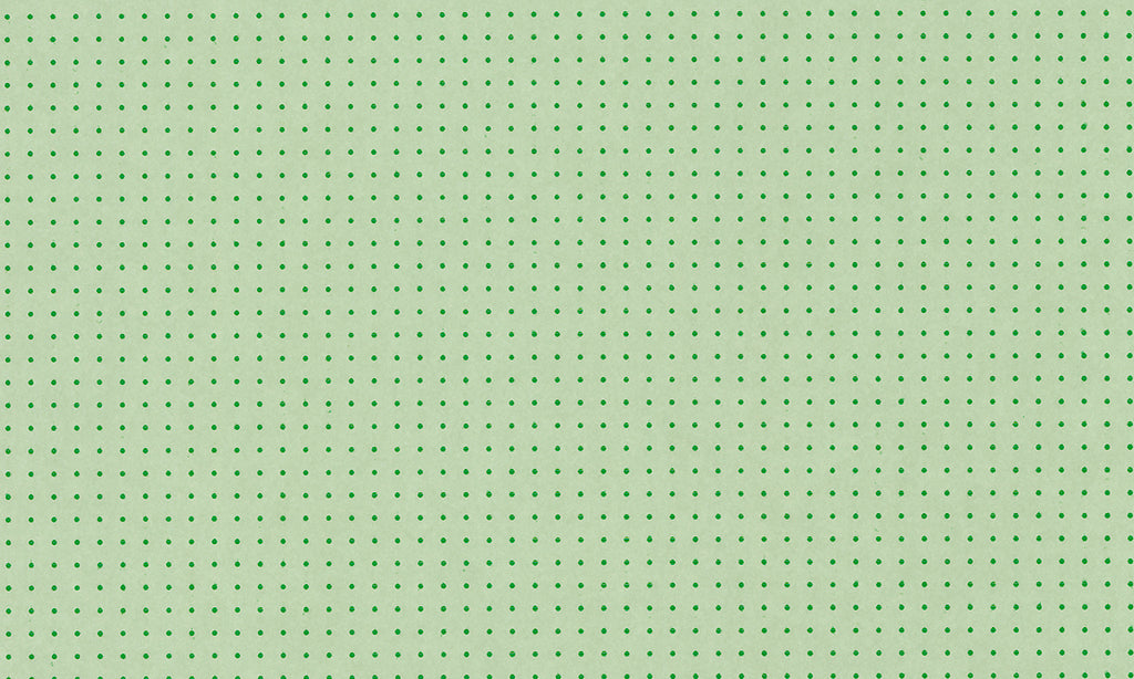 31017 Le Corbusier Dots - Kohlrabi / Green