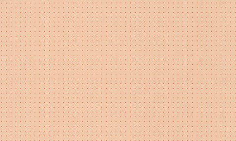 31029 Le Corbusier Dots - Crème / Orange