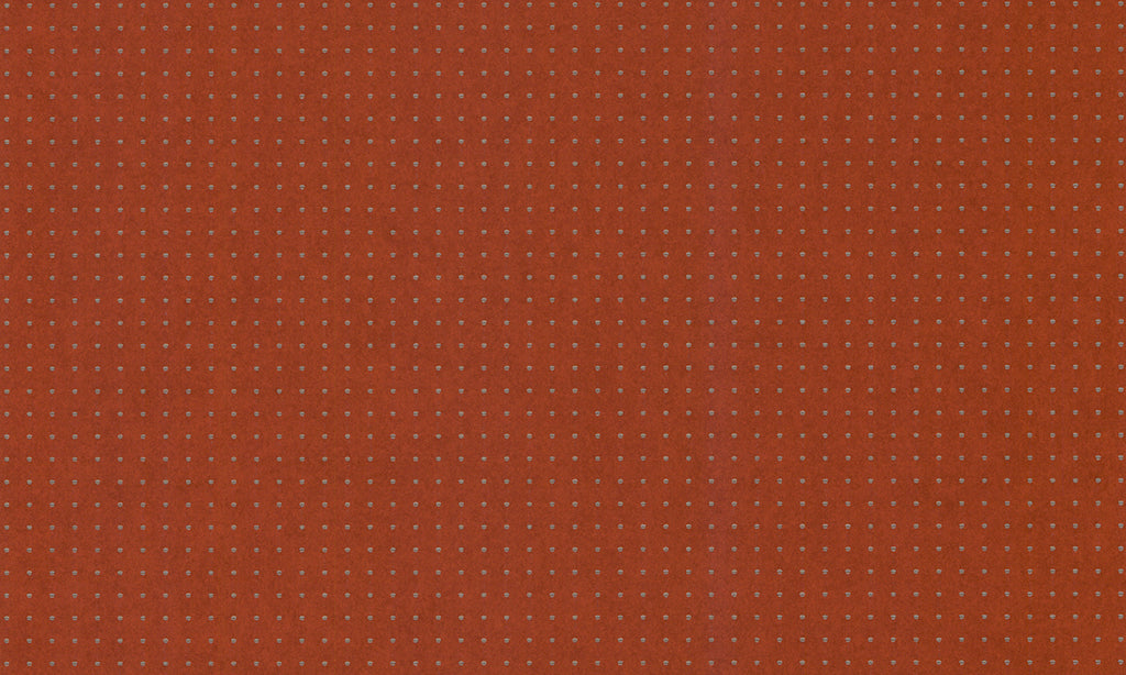 31031 Le Corbusier Dots - Terracotta / Beige