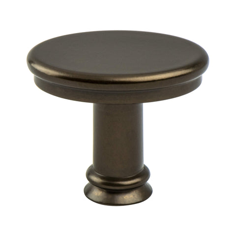 Dierdra Oil Rubbed Bronze Knob - This knob has a tooth on the bottom.