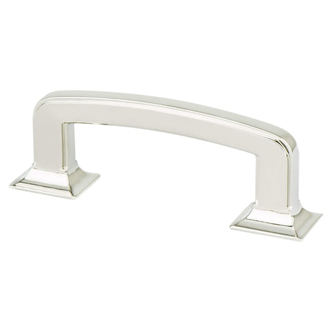 Designers Group Ten 3 inch CC Polished Nickel Hearthstone Pull