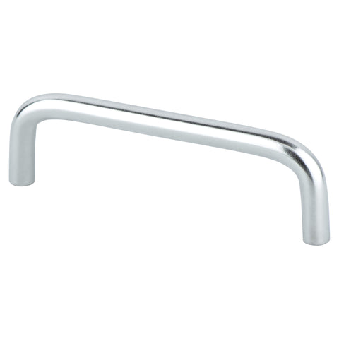 Advantage Wire Pulls 96mm CC Satin Chrome Steel Pull - Conforms to ANSI/BHMA A156.9-2001