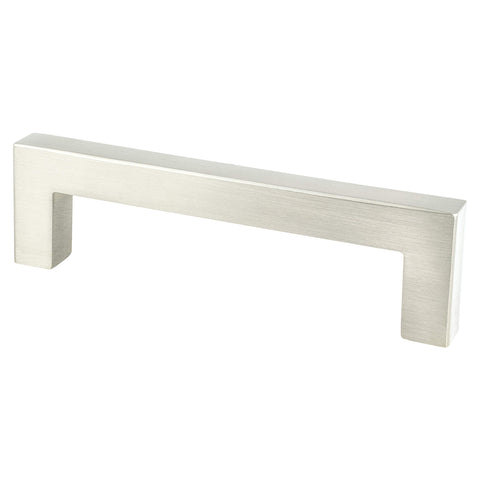 Contemporary Advantage One 96mm CC Brushed Nickel Square Pull