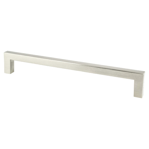 Contemporary Advantage One 192mm CC Brushed Nickel Square Pull