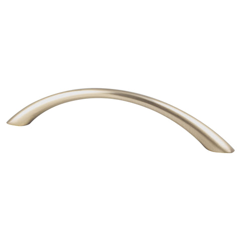 Contemporary Advantage Four 128mm CC Champagne Tapered Arch Pull