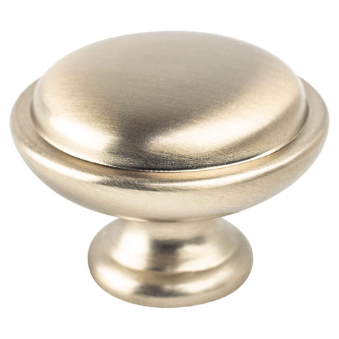 Traditional Advantage One Champagne Rimmed Knob