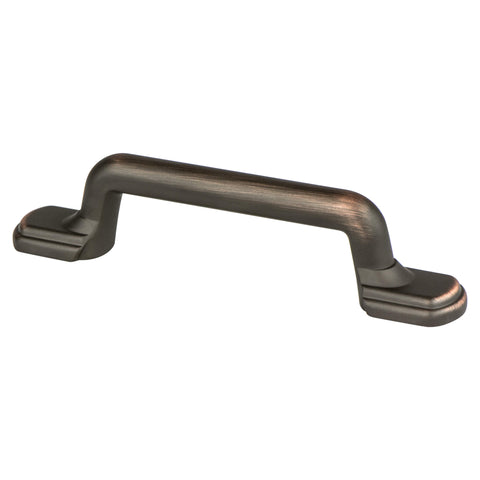 Traditional Advantage Two 3 inch CC Verona Bronze Rounded End Pull