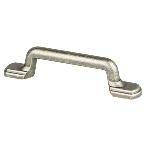 Traditional Advantage Two 3 inch CC Weathered Nickel Rounded End Pull