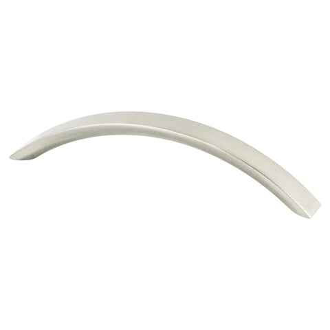 Contemporary Advantage Four 128mm CC Brushed Nickel Flat Arch Pull