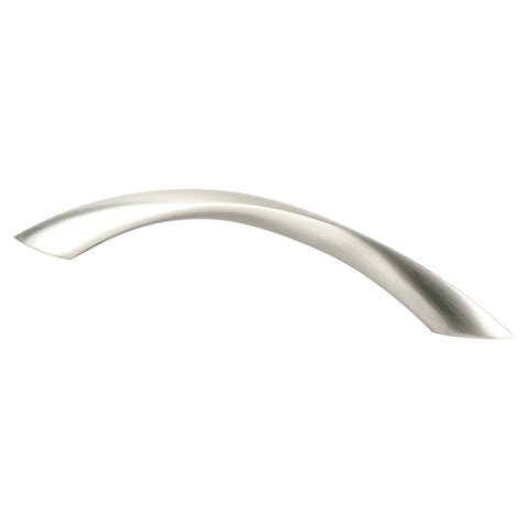 Contemporary Advantage Five 128mm CC Brushed Nickel Twisted Arch Pull