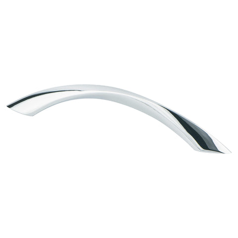 Contemporary Advantage Five 128mm CC Polished Chrome Twisted Arch Pull