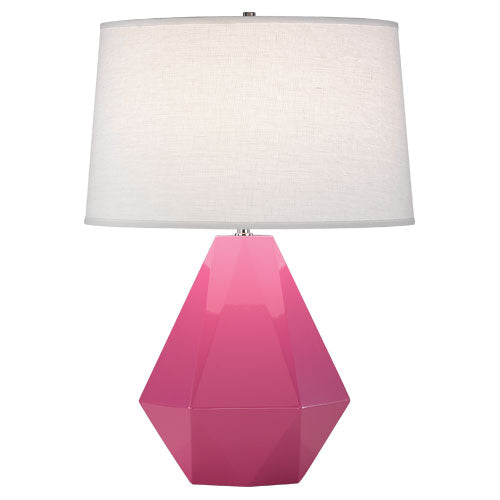 941 Schiaparelli Pink Delta Table Lamp