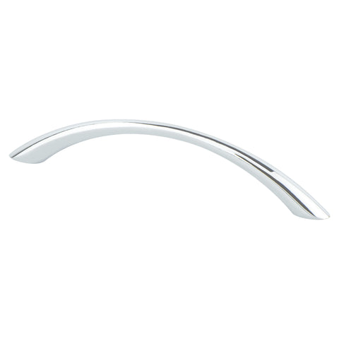 Contemporary Advantage Four 128mm CC Polished Chrome Tapered Arch Pull