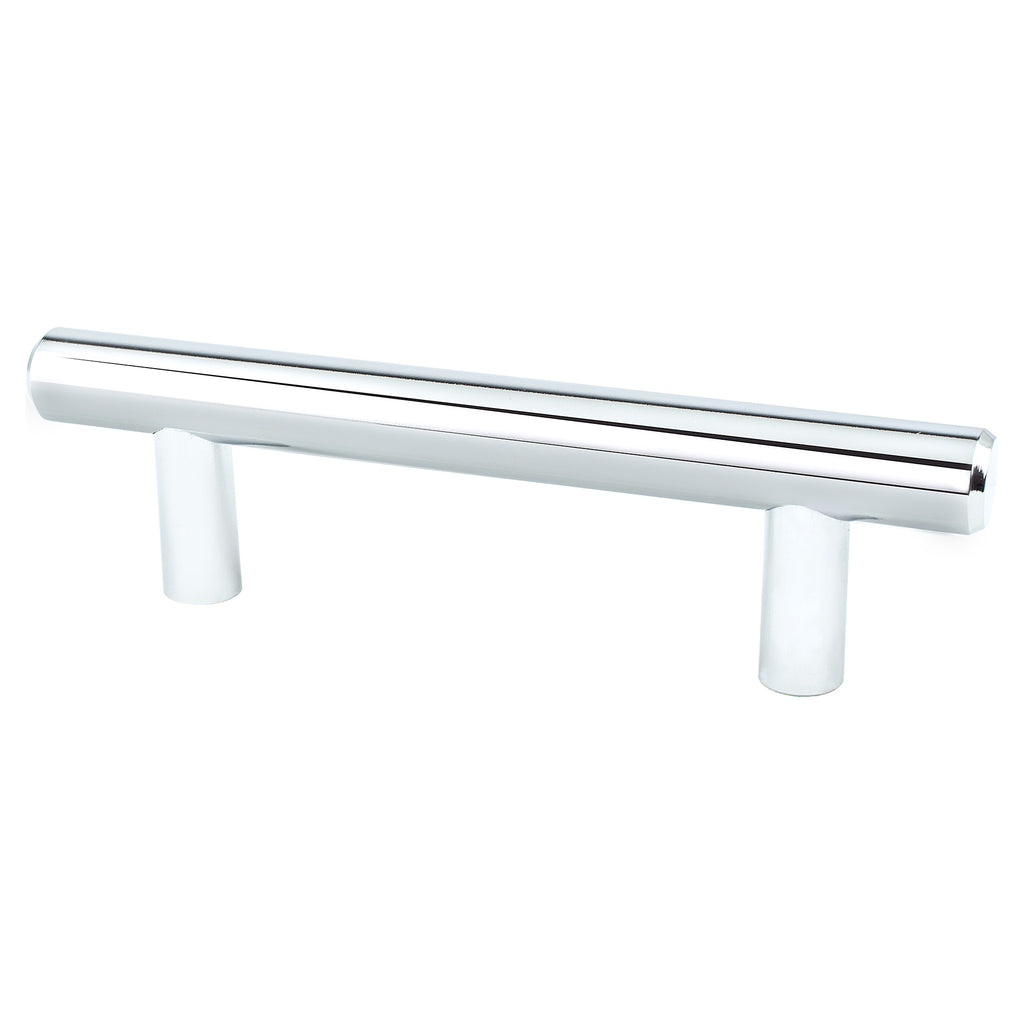 Transitional Advantage Two 3 inch CC Polished Chrome T-Bar Pull