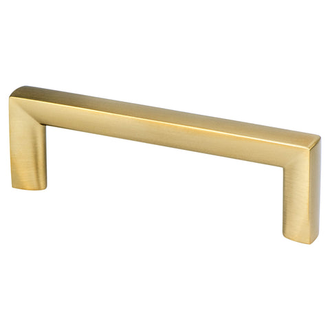 Metro 96mm CC Modern Brushed Gold Pull - Formally known as Modern Bronze