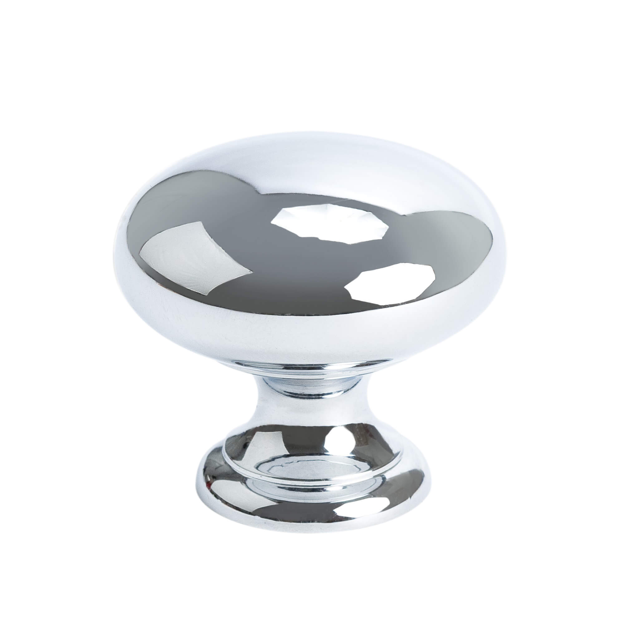 Plymouth Polished Chrome Round Knob