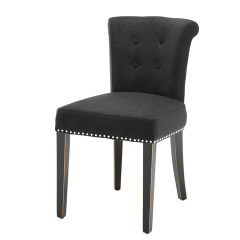 A105081 - Dining Chair Key Largo black cashmere