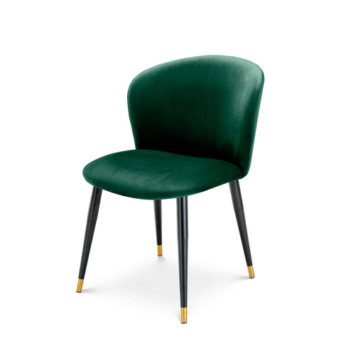 A113118 - Dining Chair Volante roche dark green velvet