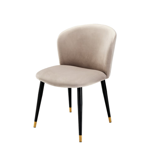 A113120 - Dining Chair Volante roche beige velvet