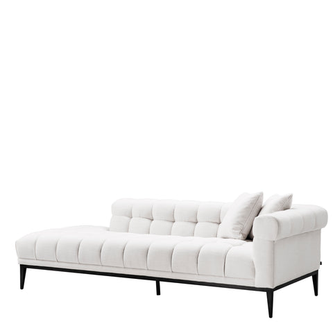 A113478 - Lounge Sofa Aurelio right avalon white