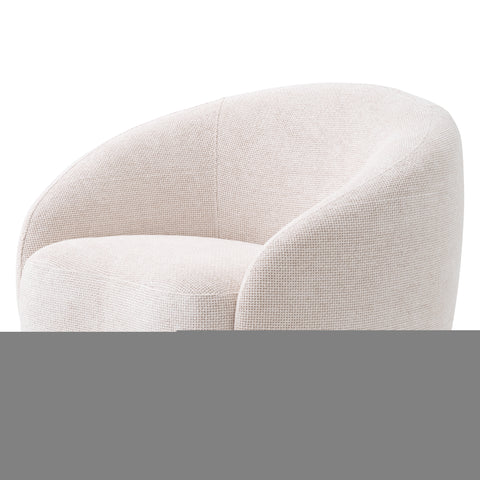 A116070 - Swivel Chair Amore lyssa off-white
