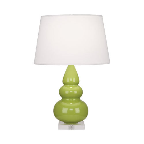 A283X Apple Small Triple Gourd Accent Lamp
