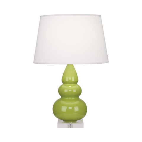 A283X Apple Small Triple Gourd Accent Lamp