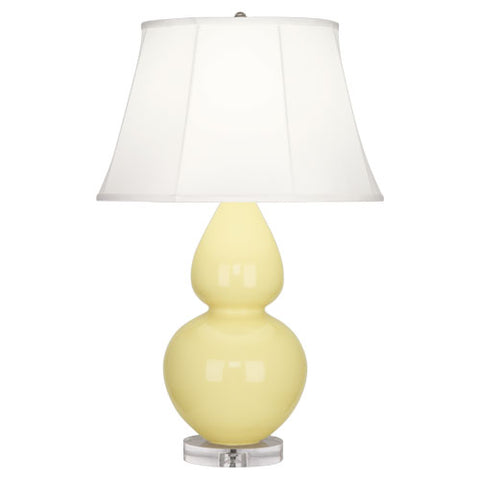 A606 Butter Double Gourd Table Lamp