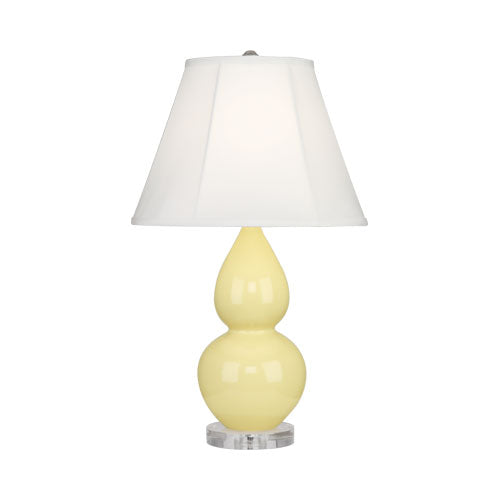 A616 Butter Small Double Gourd Accent Lamp