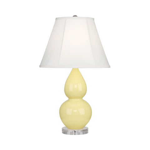 A616 Butter Small Double Gourd Accent Lamp