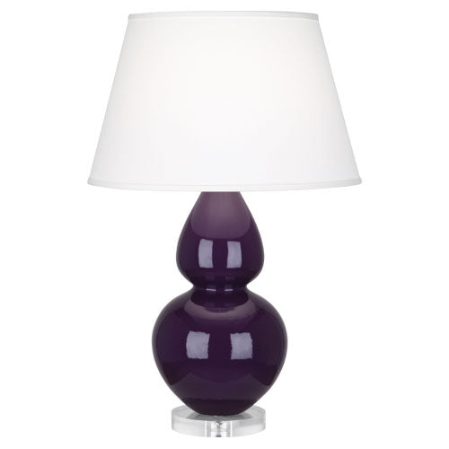A747X Amethyst Double Gourd Table Lamp